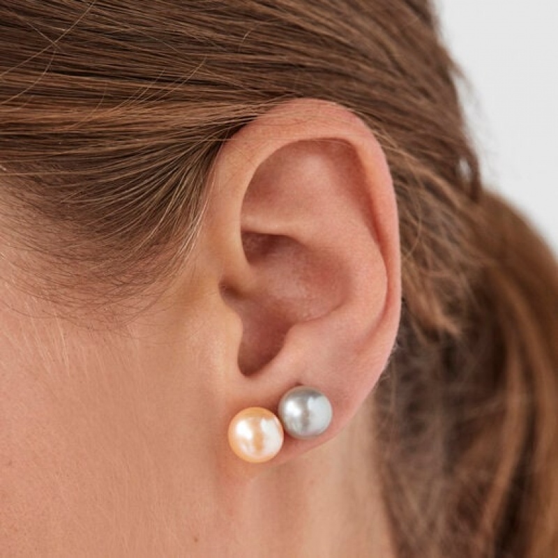 Tous Pearl With Pearl Ohrringe Silber | Österreich-QPJWVZ879