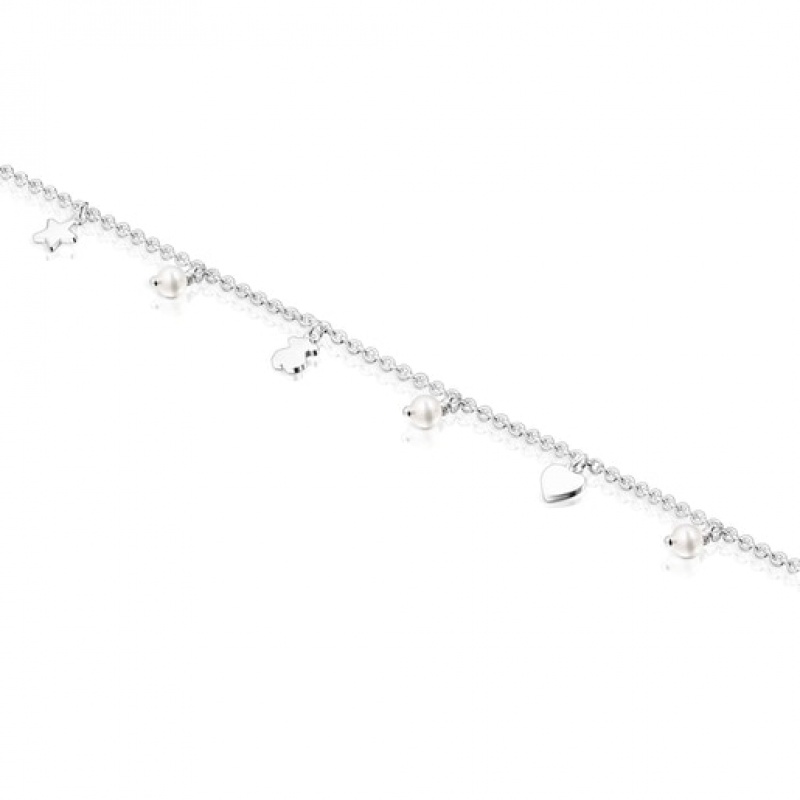 Tous Pearls Cool Joy Armband Silber | Österreich-BATPLK570