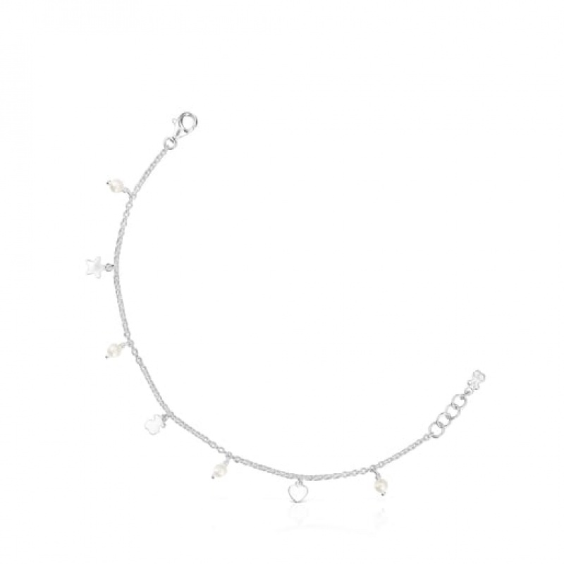 Tous Pearls Cool Joy Armband Silber | Österreich-BATPLK570