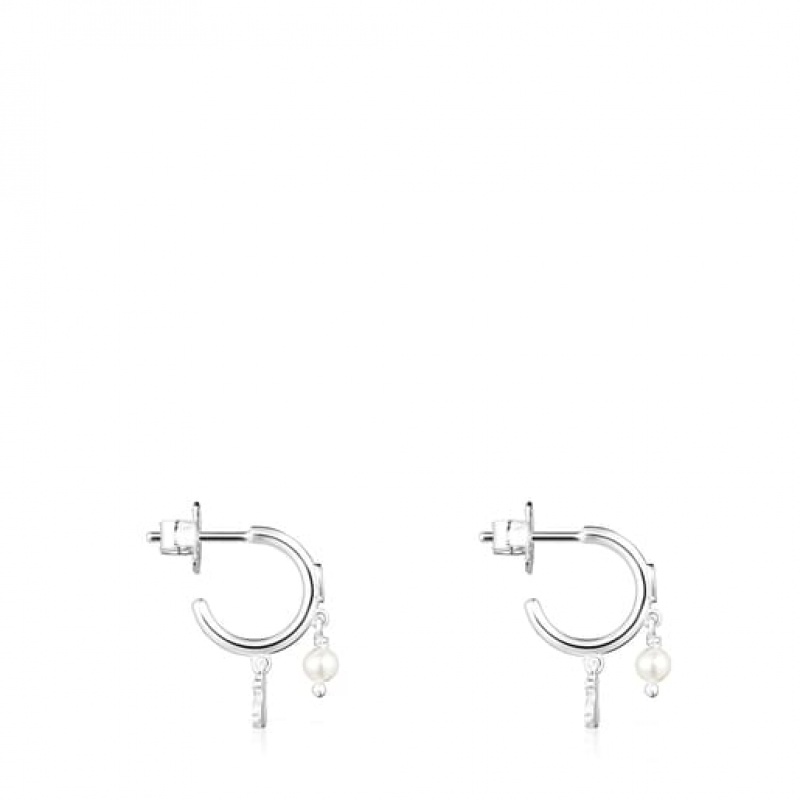 Tous Pearls Cool Joy Ohrringe Silber | Österreich-KHUFQY307