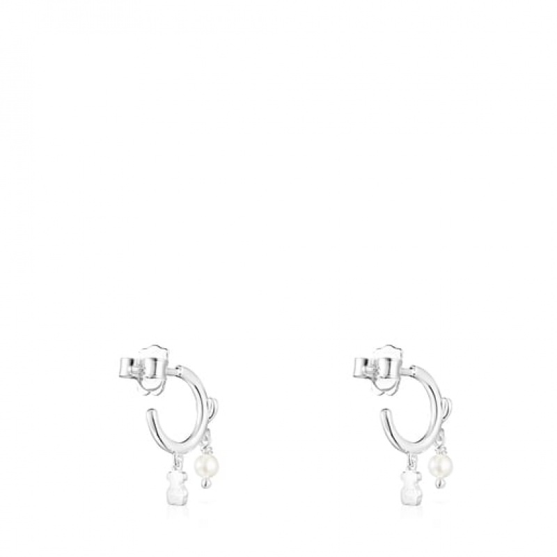 Tous Pearls Cool Joy Ohrringe Silber | Österreich-KHUFQY307