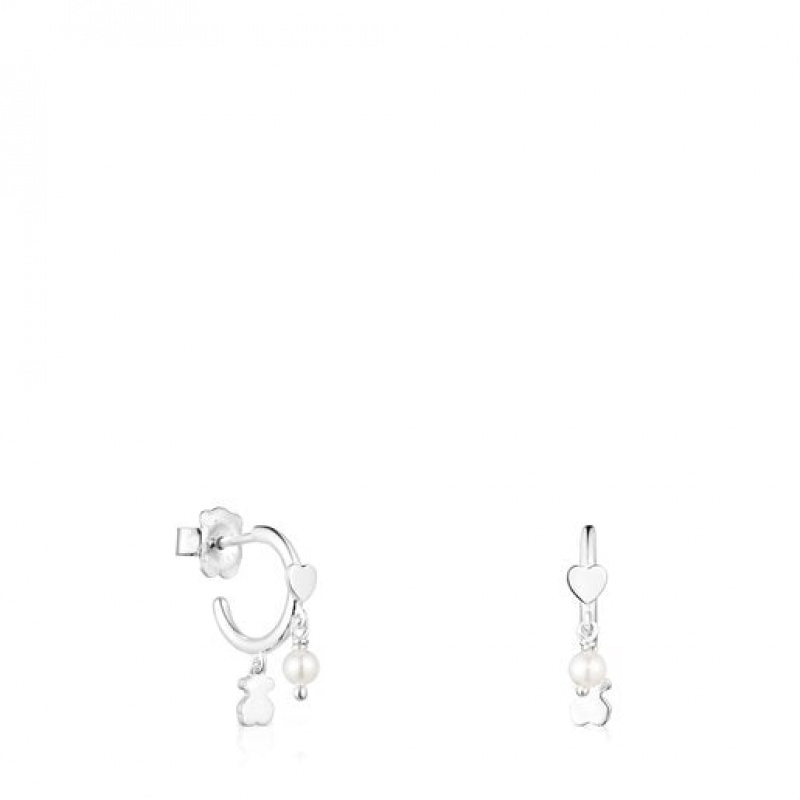 Tous Pearls Cool Joy Ohrringe Silber | Österreich-KHUFQY307