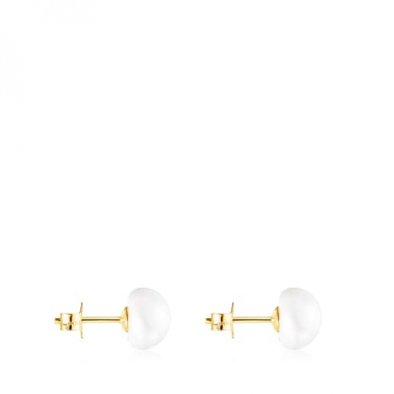 Tous Pearls Pearls Ohrringe Gold | Österreich-PVYGDA120