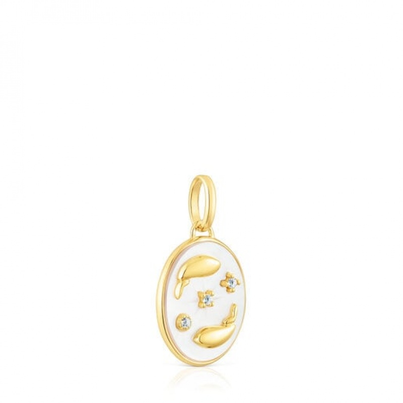 Tous Pisces With Mother-of-pearl Anhänger Gold | Österreich-LMDOIX481