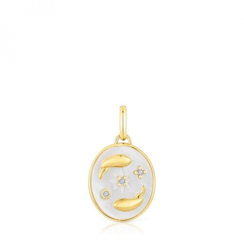 Tous Pisces With Mother-of-pearl Anhänger Gold | Österreich-LMDOIX481