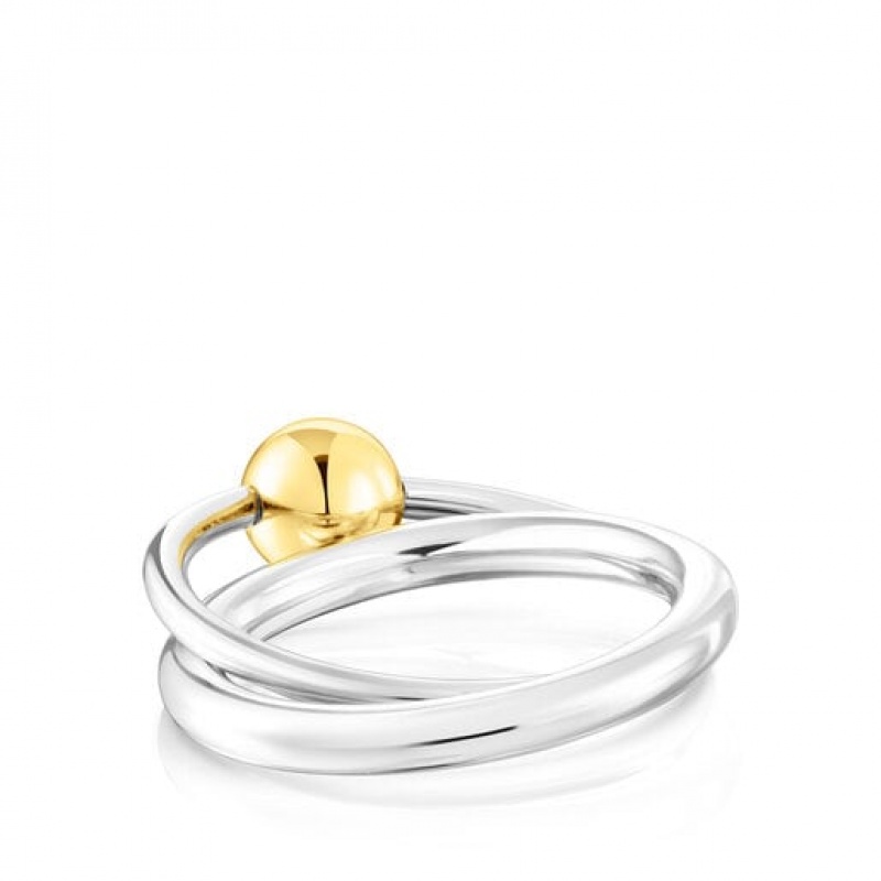 Tous Plump Double Ring Silber | Österreich-CRSWMF408