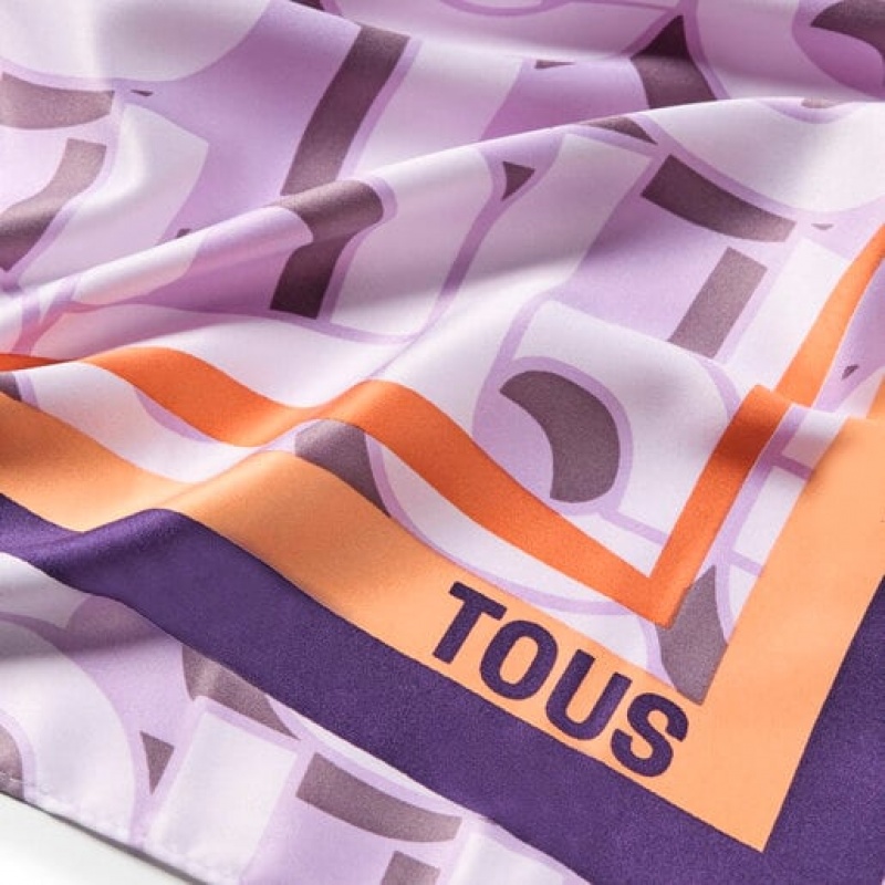 Tous Polyester Manifesto Schal Lila | Österreich-CXQKAR124