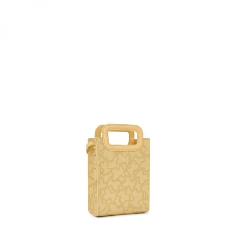 Tous Pop Kaos Icon Mini Taschen Gelb | Österreich-HWZFRT816