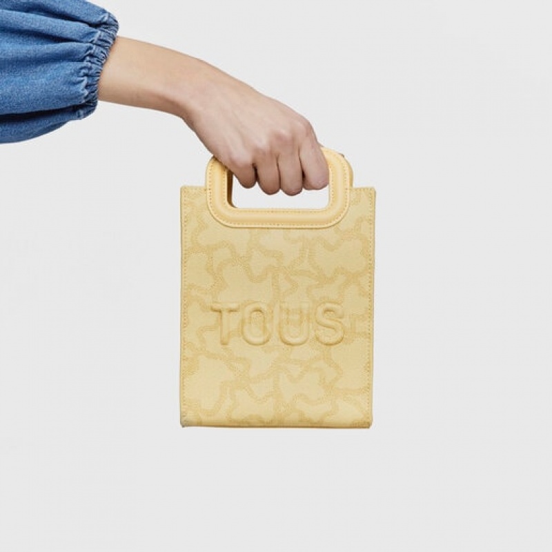 Tous Pop Kaos Icon Mini Taschen Gelb | Österreich-HWZFRT816