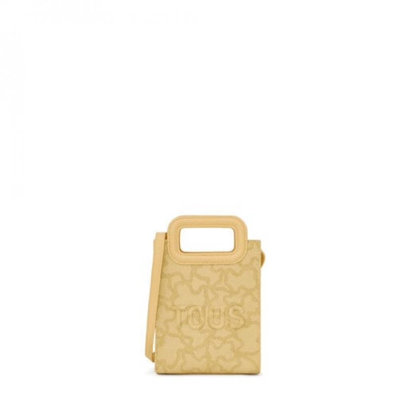Tous Pop Kaos Icon Mini Taschen Gelb | Österreich-HWZFRT816