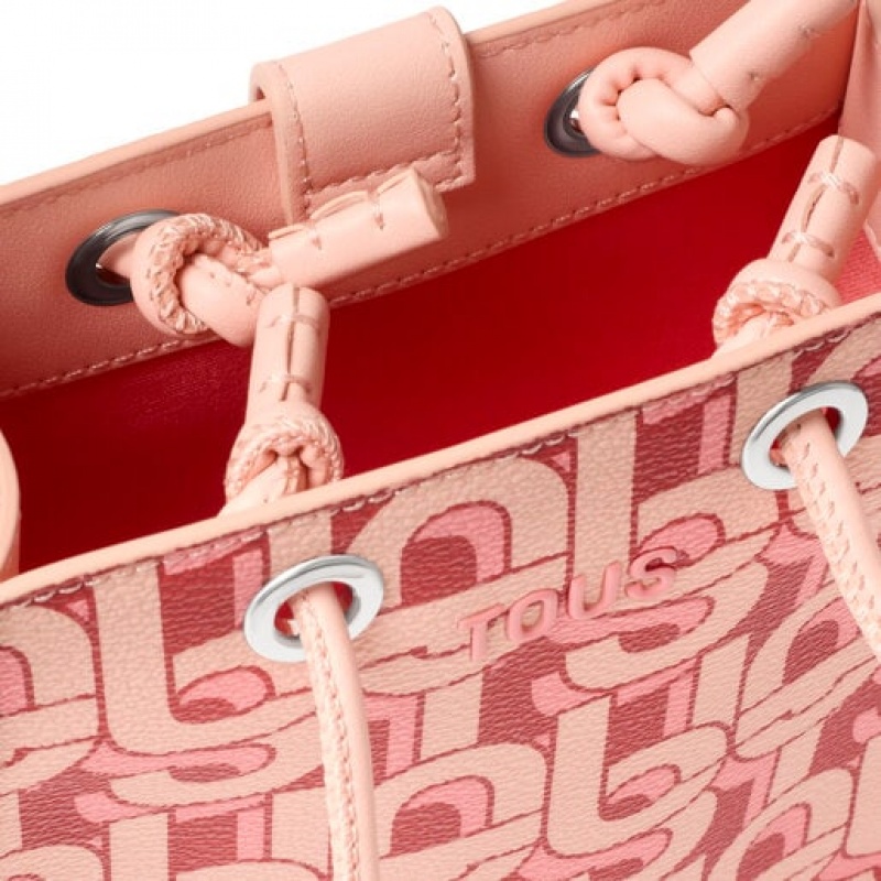 Tous Pop Manifesto Mini Taschen Rot Beige | Österreich-WIKEZA840