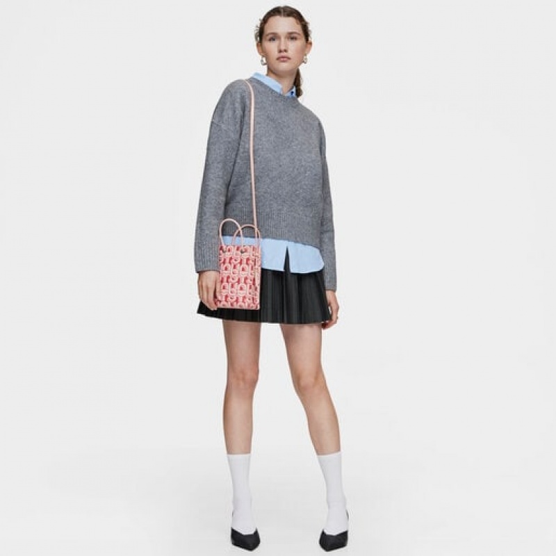 Tous Pop Manifesto Mini Taschen Rot Beige | Österreich-WIKEZA840