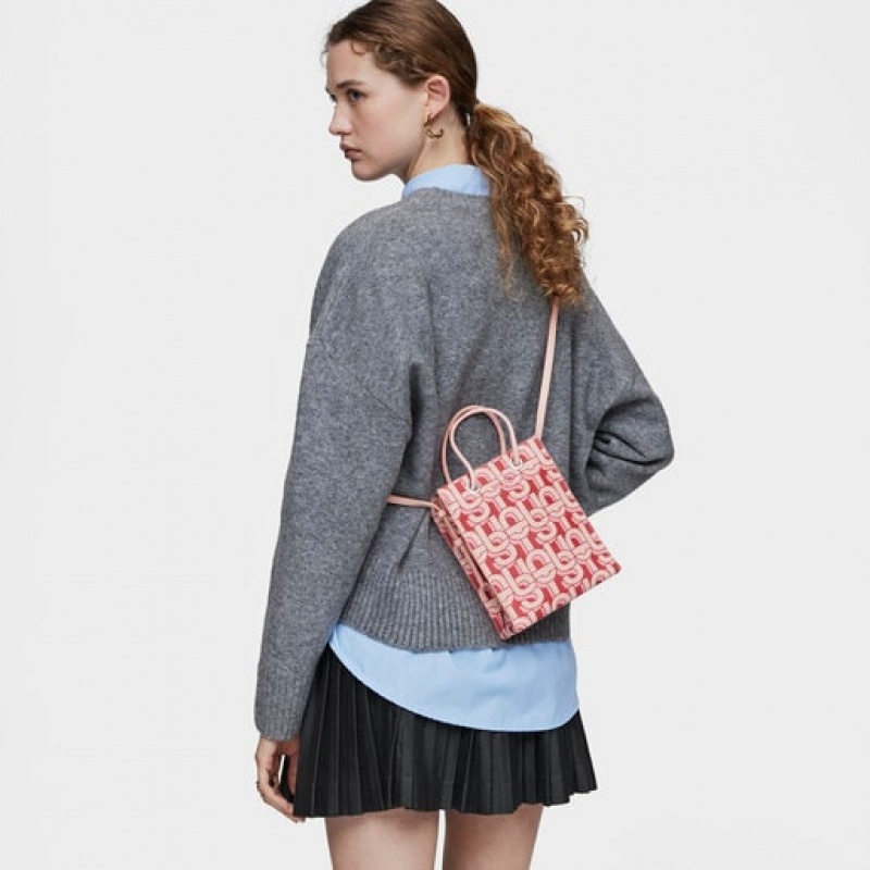 Tous Pop Manifesto Mini Taschen Rot Beige | Österreich-WIKEZA840