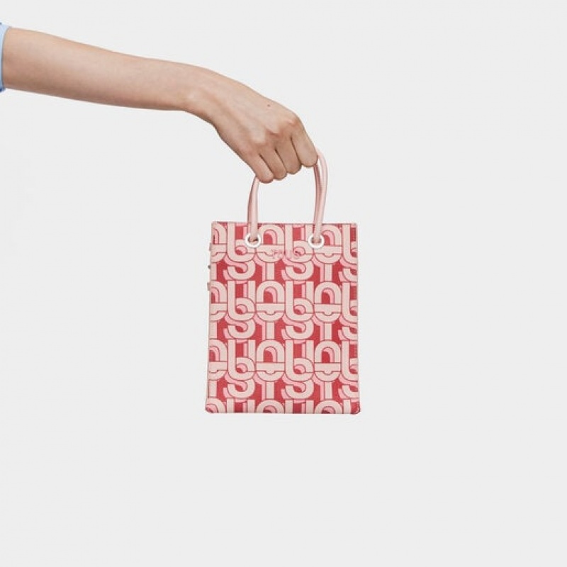 Tous Pop Manifesto Mini Taschen Rot Beige | Österreich-WIKEZA840