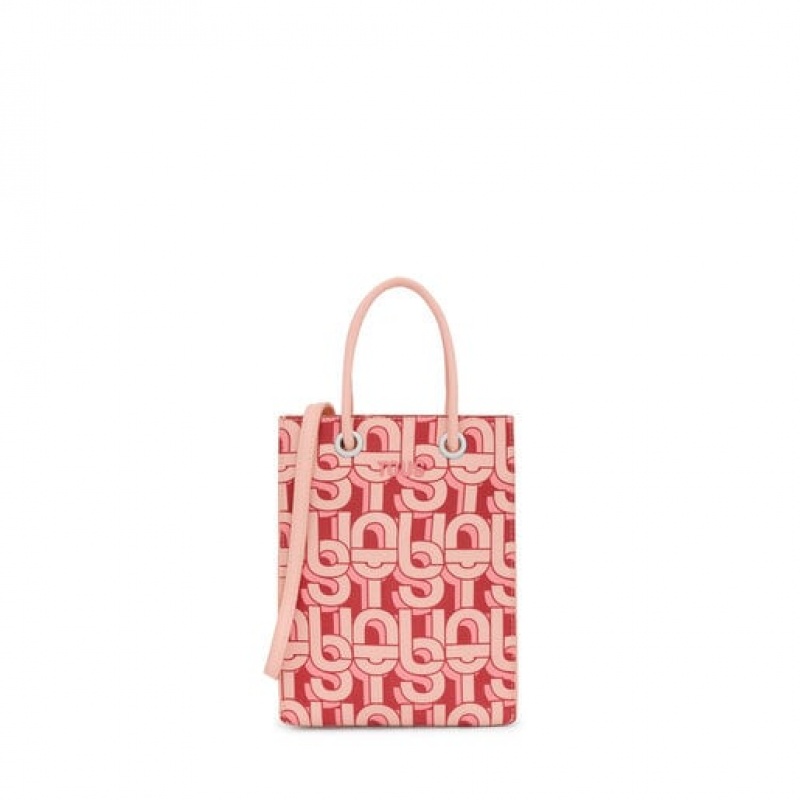Tous Pop Manifesto Mini Taschen Rot Beige | Österreich-WIKEZA840
