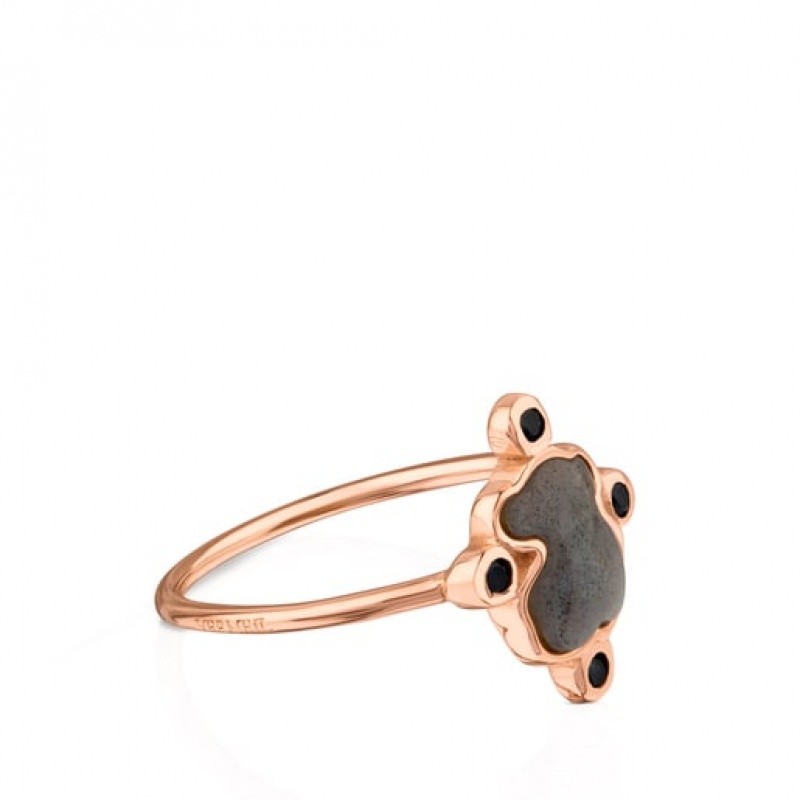 Tous Power With Labradorite Ring Rosa Gold | Österreich-EOUBZC908