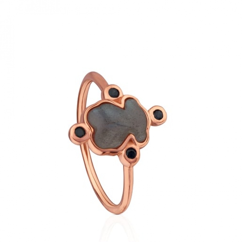 Tous Power With Labradorite Ring Rosa Gold | Österreich-EOUBZC908