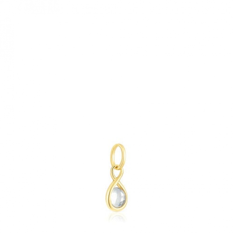 Tous Prasiolite Alma Motif Anhänger Gold | Österreich-YZGVRN059