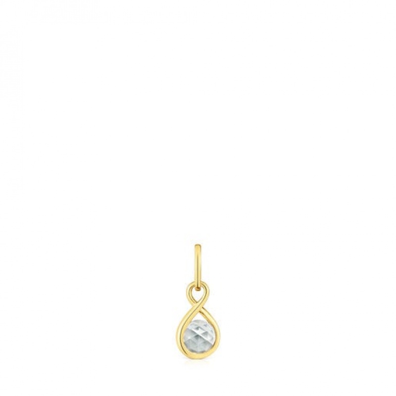Tous Prasiolite Alma Motif Anhänger Gold | Österreich-YZGVRN059