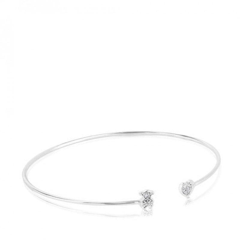 Tous Puppies Diamonds Armband Silber | Österreich-FTGOVI469