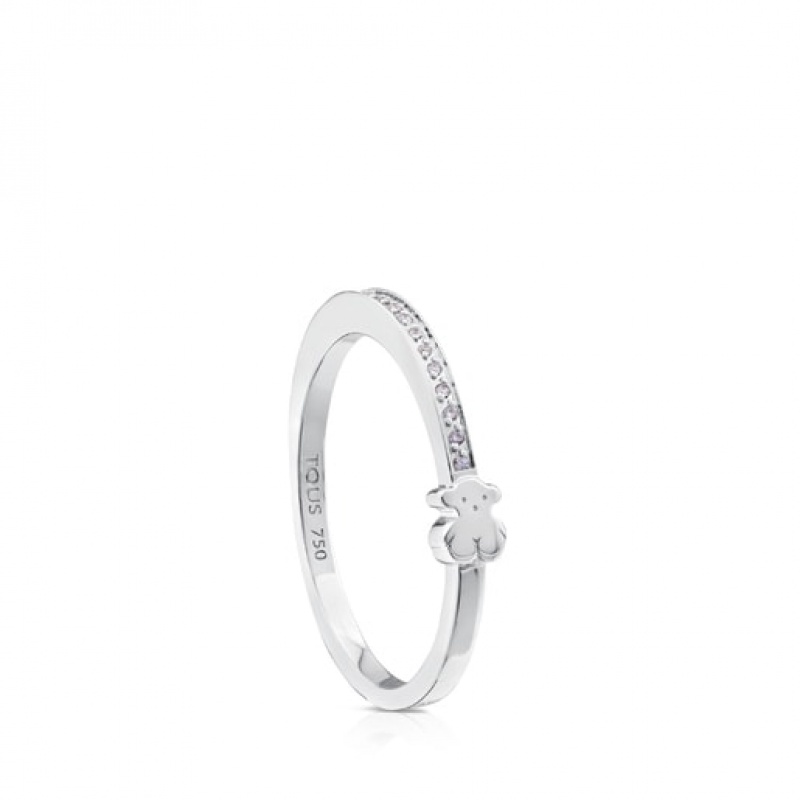 Tous Puppies Ring Silber | Österreich-OENXTG851