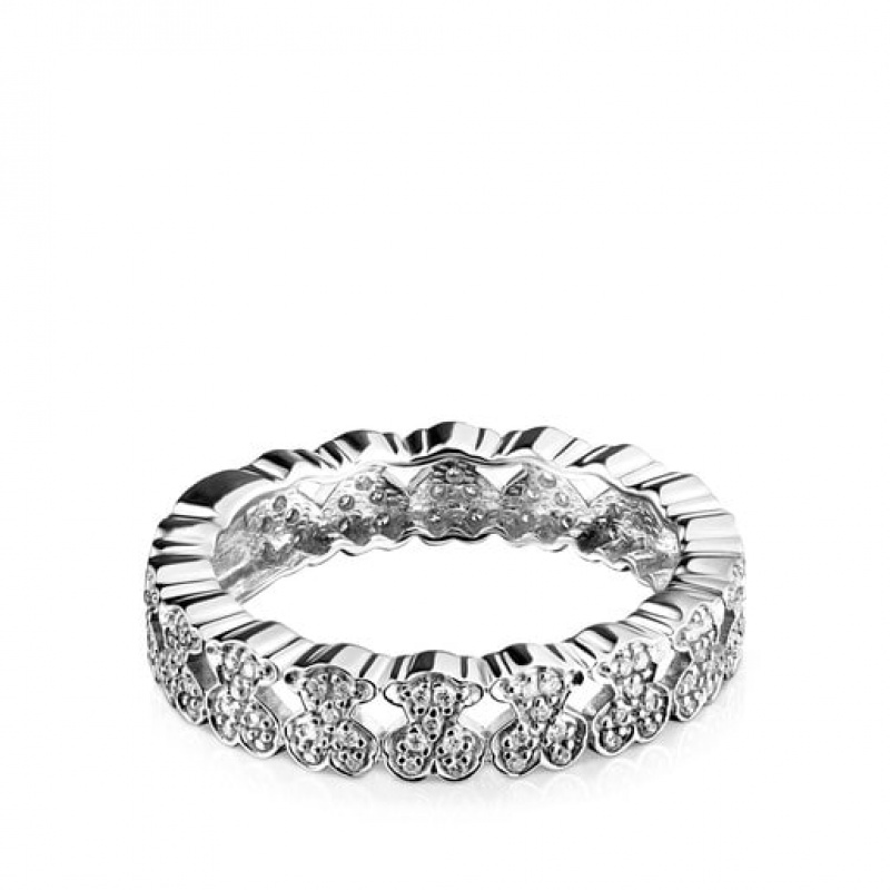 Tous Puppies band Ring Silber | Österreich-ENWMCB290