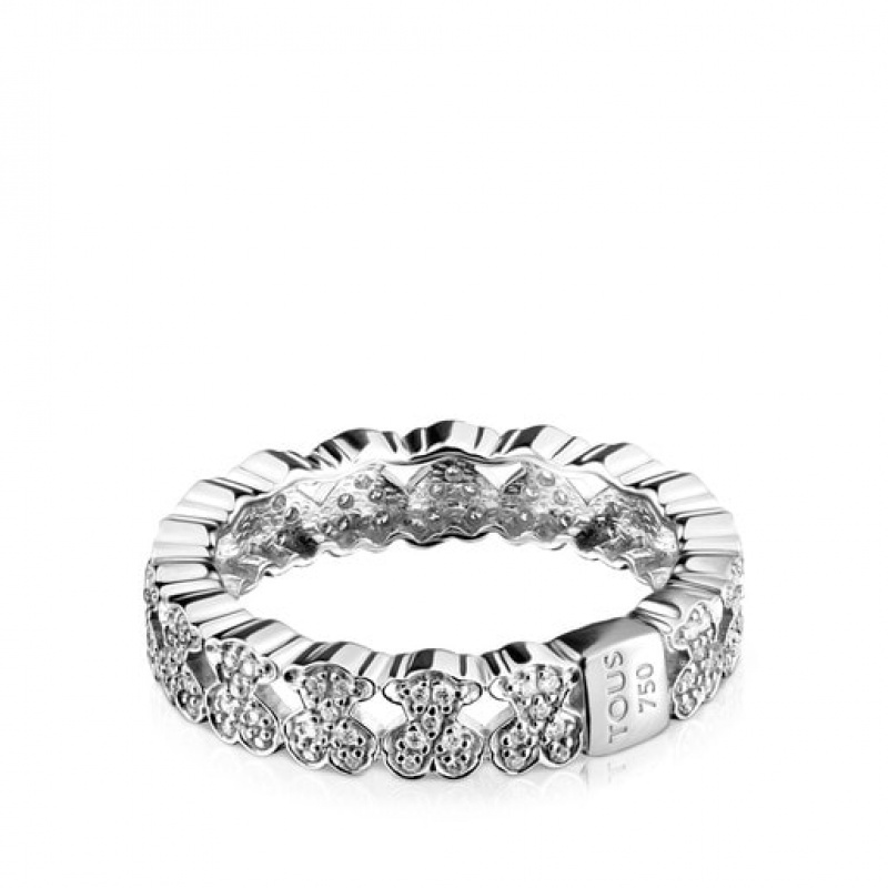 Tous Puppies band Ring Silber | Österreich-ENWMCB290