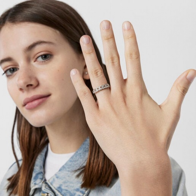 Tous Puppies half band Ring Silber | Österreich-EVTFJB583