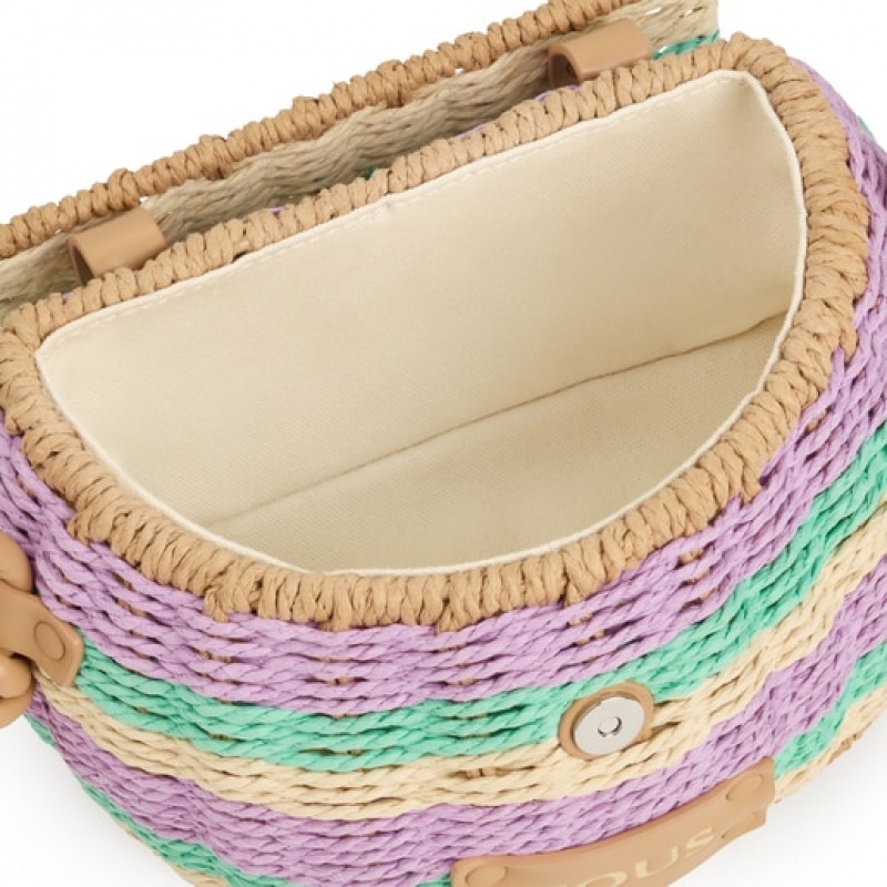 Tous Raffia Scoubidou Umhängetasche Mehrfarbig | Österreich-AMOWGL182