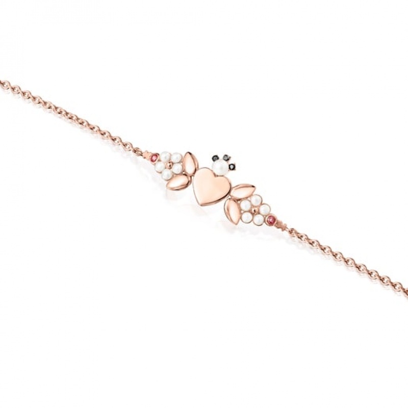 Tous Real Sisy With Gemstones Armband Rosa Gold | Österreich-MFTBHX751