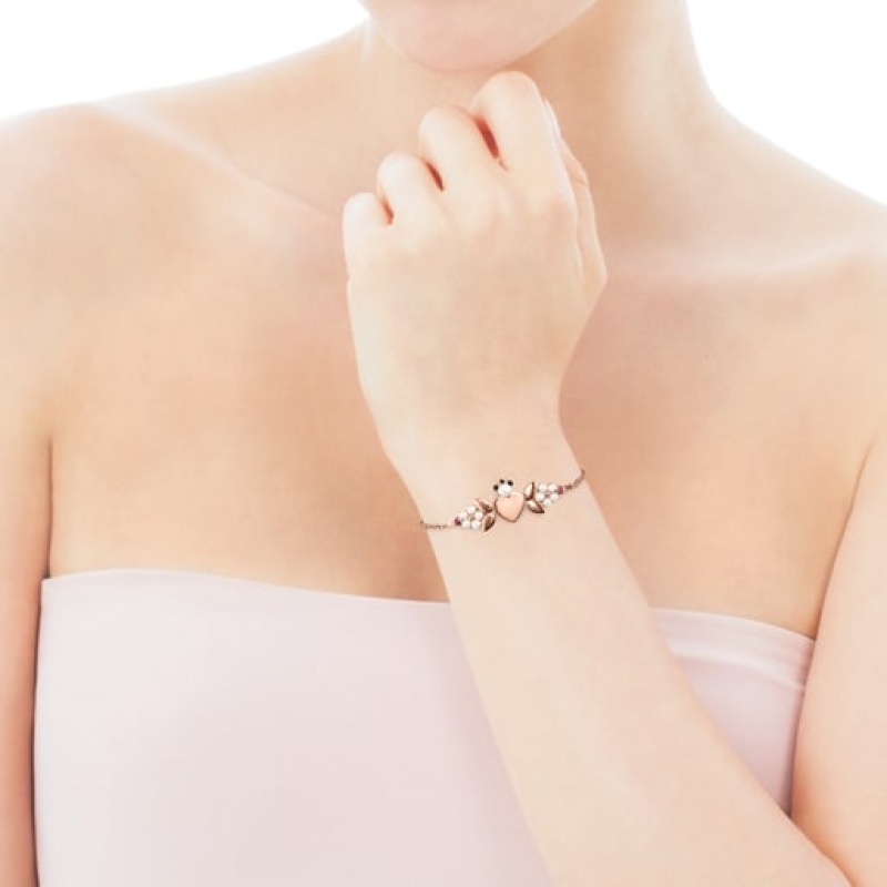 Tous Real Sisy With Gemstones Armband Rosa Gold | Österreich-MFTBHX751