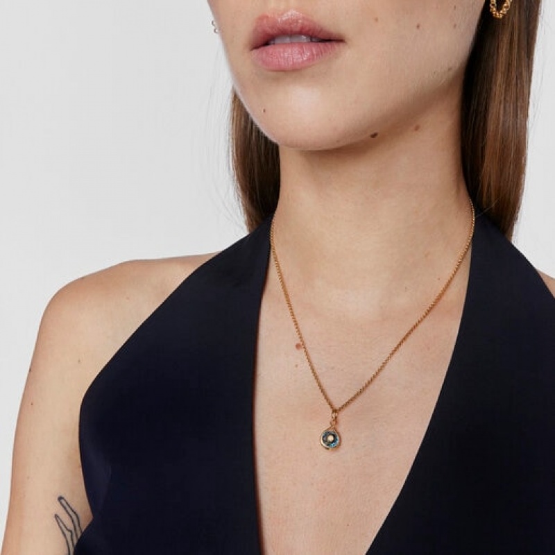 Tous Reversible With Topaz Anhänger Gold | Österreich-HWNVIU269