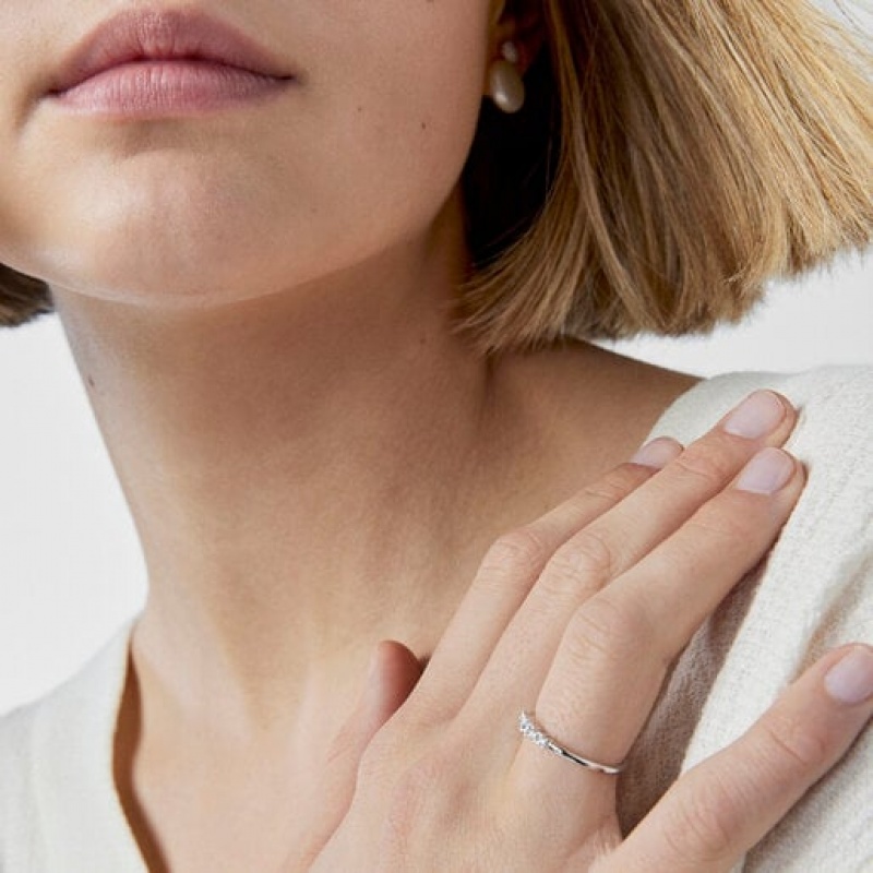 Tous Riviere With Diamonds Ring Silber | Österreich-MZQWUH639