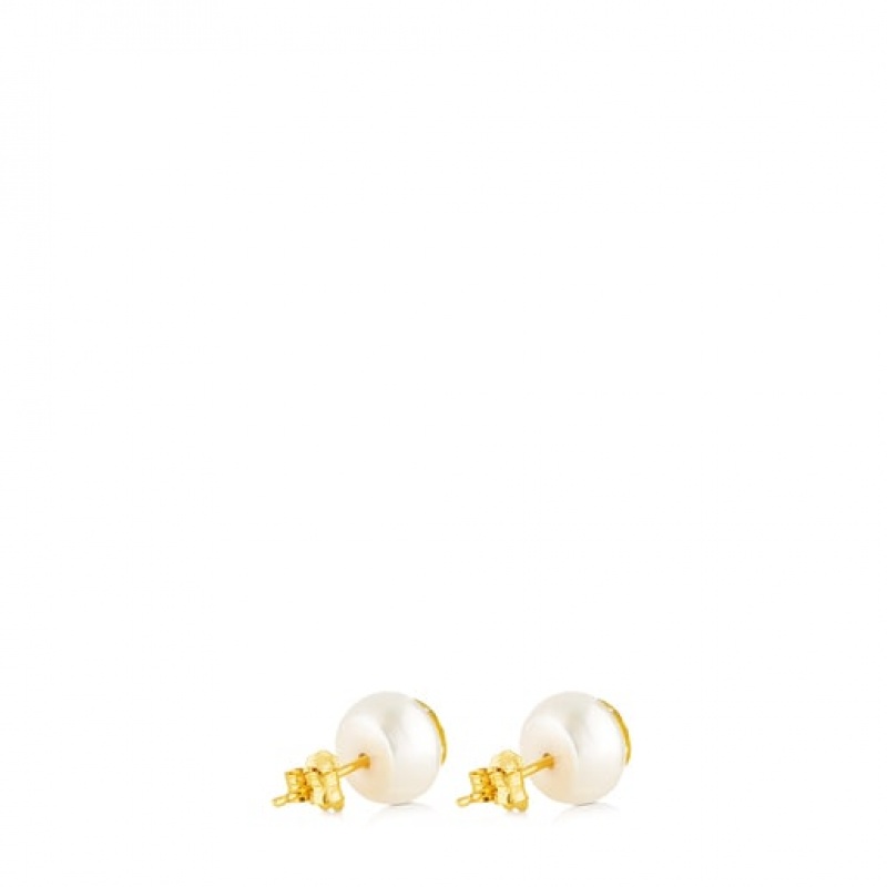 Tous Rosa D Abril With Pearl Ohrringe Gold | Österreich-GHBZJM705
