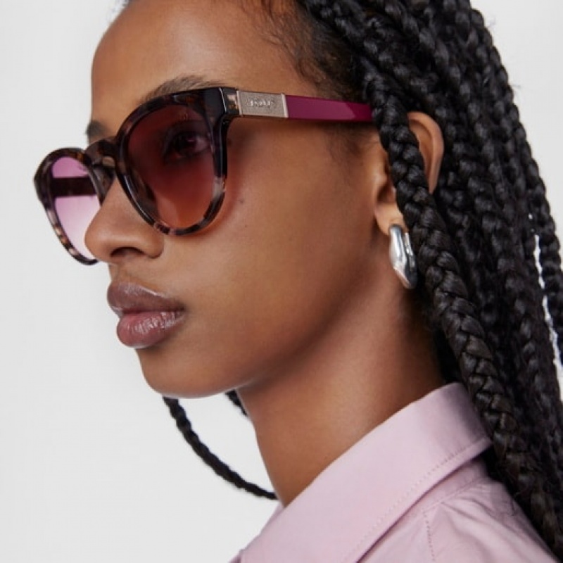 Tous Round Mesh Sonnenbrille Bordeaux | Österreich-BOHMGC275