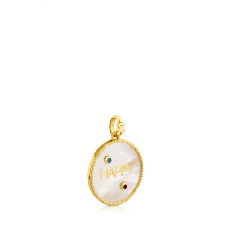 Tous Ruby Glad With Mother-of-pearl Anhänger Gold | Österreich-LXHSCZ826