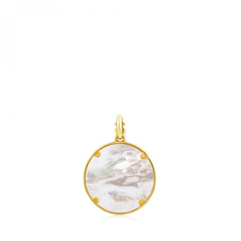 Tous Ruby Glad With Mother-of-pearl Anhänger Gold | Österreich-LXHSCZ826
