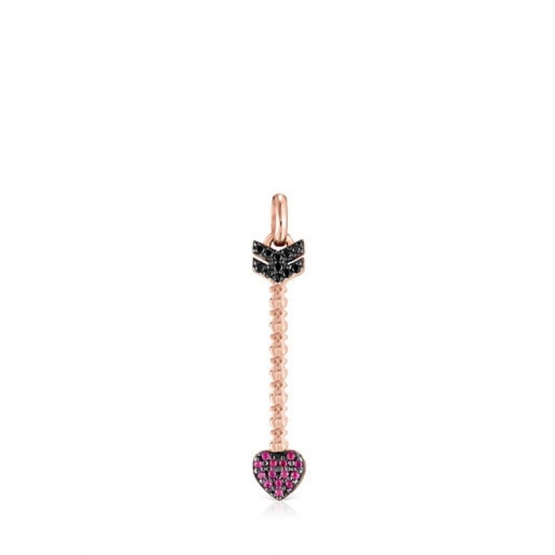Tous San Valentín Arrow With Ruby Anhänger Rosa Gold | Österreich-CIHXNM642