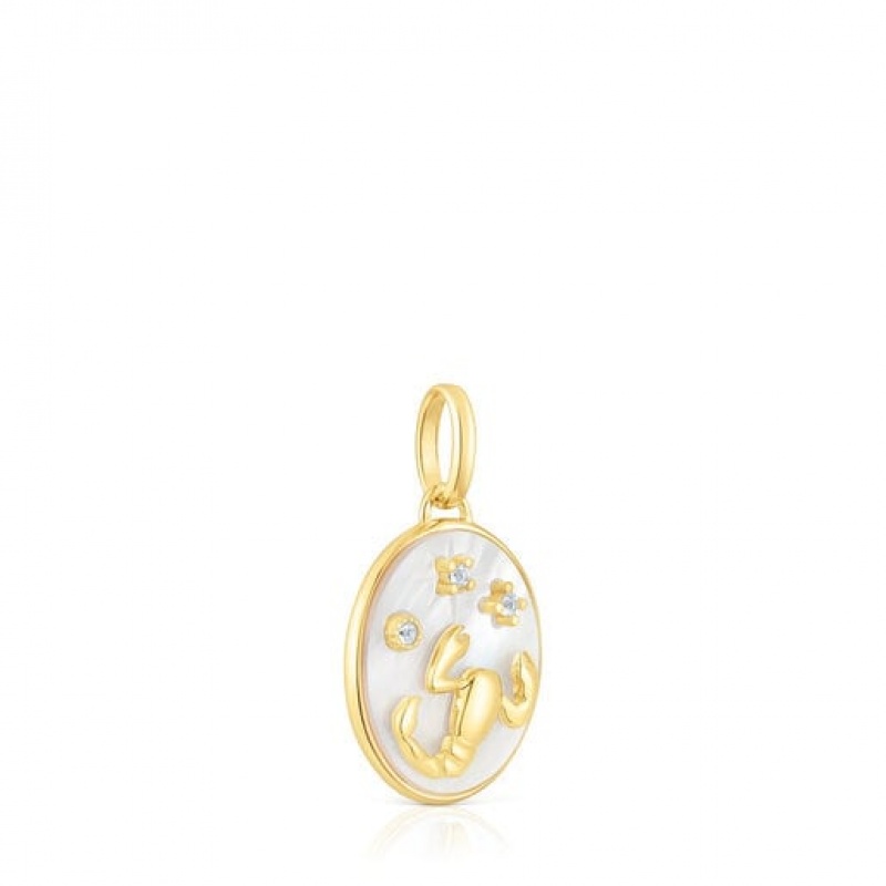 Tous Scorpio With Mother-of-pearl Anhänger Gold | Österreich-NRCDSE784