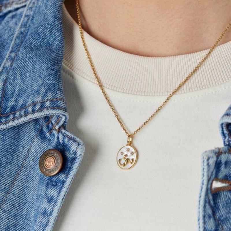 Tous Scorpio With Mother-of-pearl Anhänger Gold | Österreich-NRCDSE784