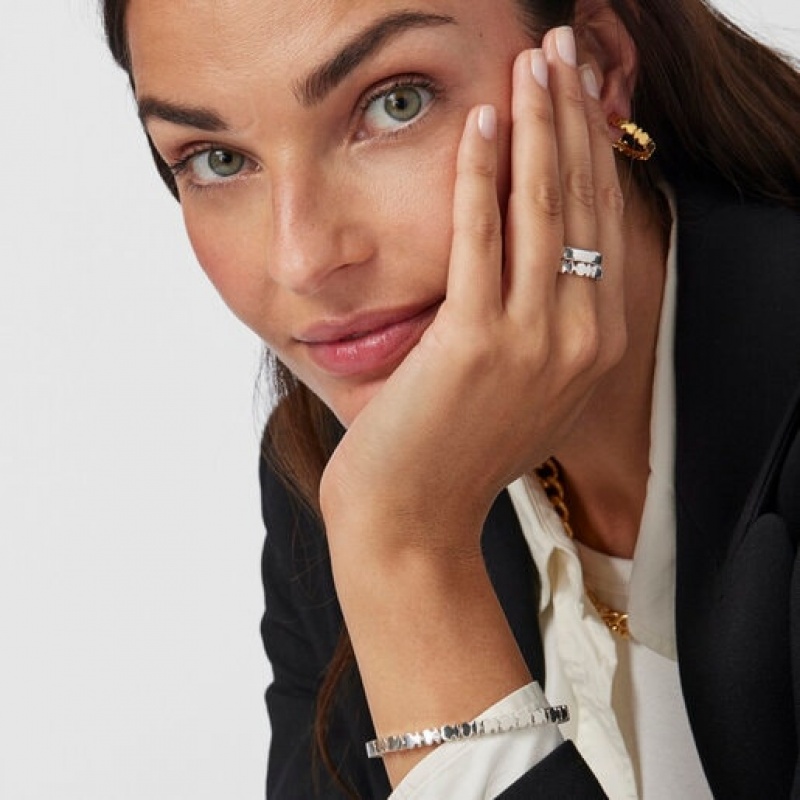 Tous Set Of Straights Ring Silber | Österreich-VLCEUO486