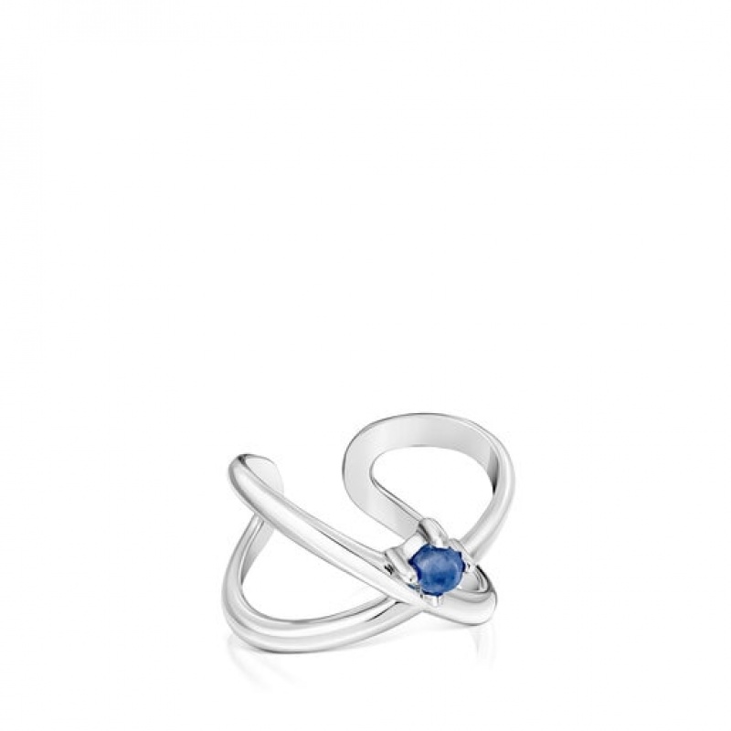 Tous Set With Sodalite Topaz Claws Ring Silber | Österreich-JOELXG531