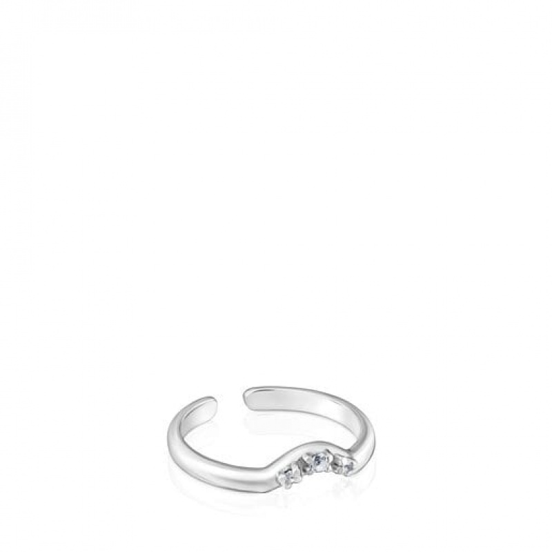 Tous Set With Sodalite Topaz Claws Ring Silber | Österreich-JOELXG531