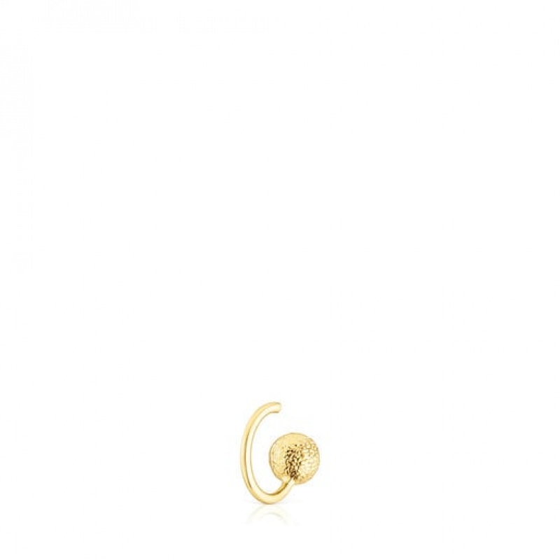 Tous Single Hoop Sylvan Ohrringe Gold | Österreich-KCYVRQ374