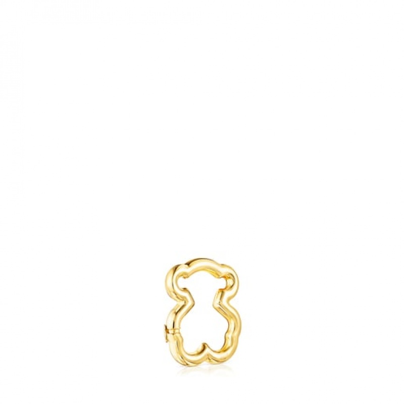 Tous Small Bear Hold Ring Gold | Österreich-RQMPJY362