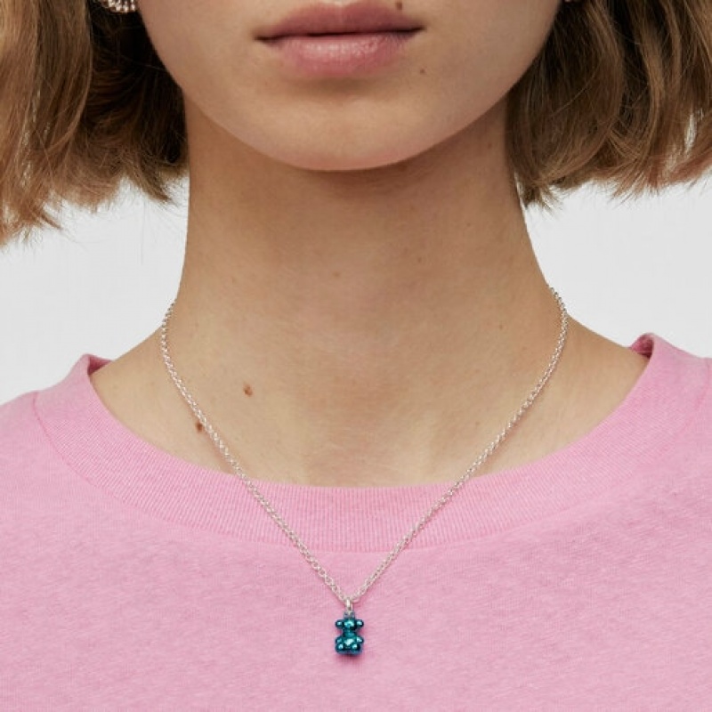 Tous Small Bold Bear Steel Anhänger Blau | Österreich-RUMONC409