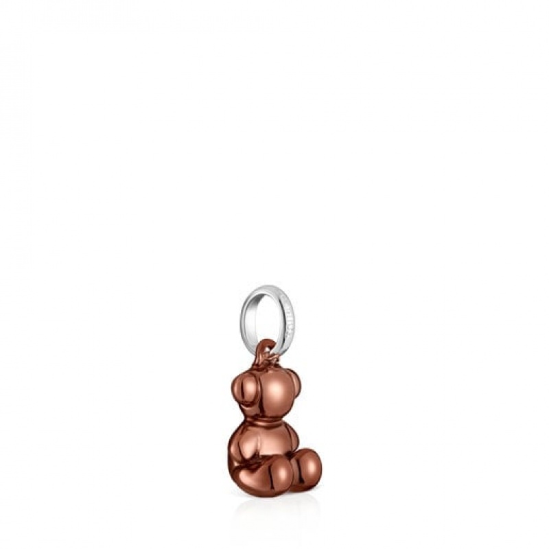 Tous Small Bold Bear Steel Anhänger Braun | Österreich-YDGOKM708