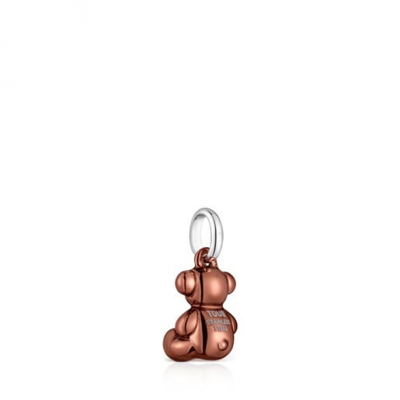 Tous Small Bold Bear Steel Anhänger Braun | Österreich-YDGOKM708