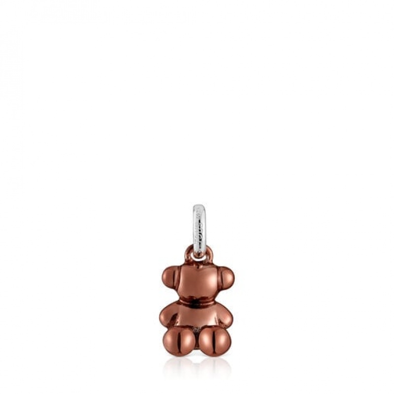 Tous Small Bold Bear Steel Anhänger Braun | Österreich-YDGOKM708
