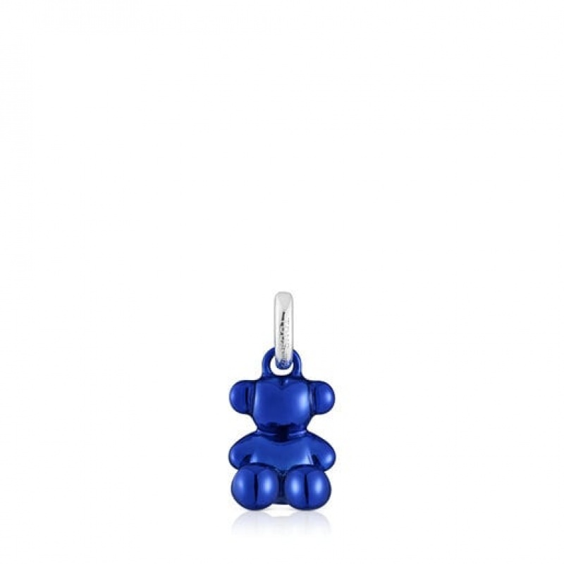 Tous Small Bold Bear Steel Anhänger Dunkelblau | Österreich-AKRINV931